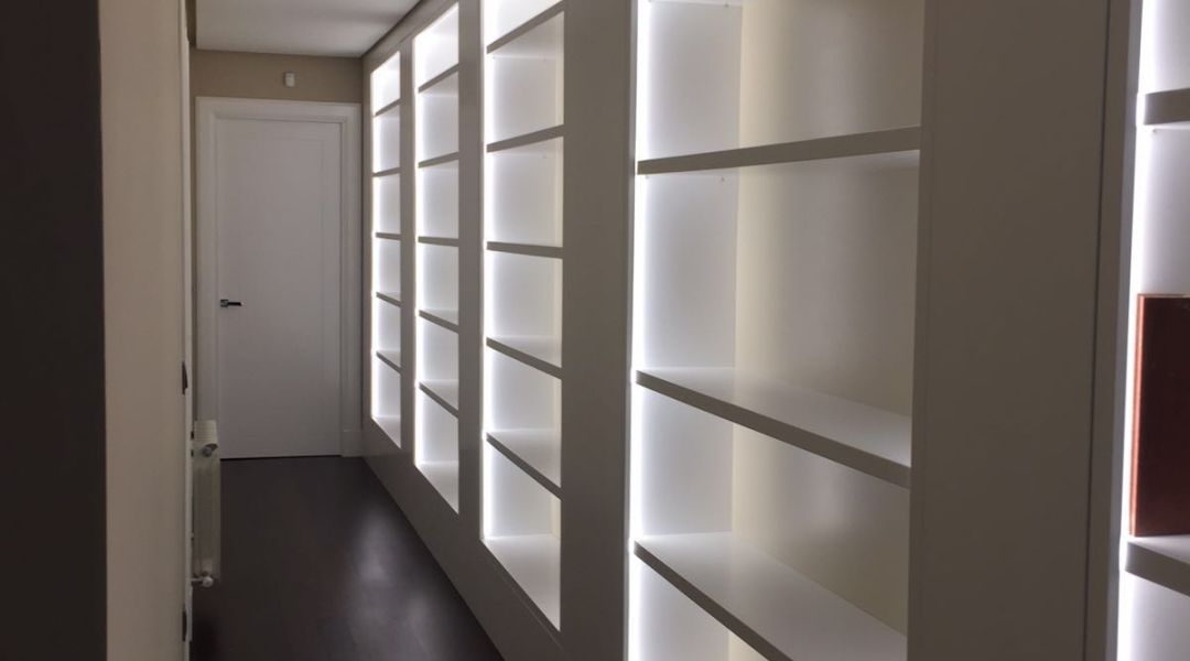 Decoración e ideas para tu hogar: estanteria a medida de madera